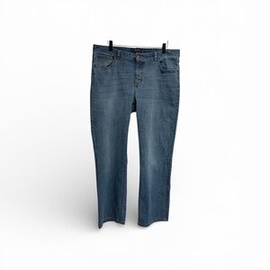 2/$25 Chaps Denim Women's Blue Straight Leg 5-Pocket Jeans 29”